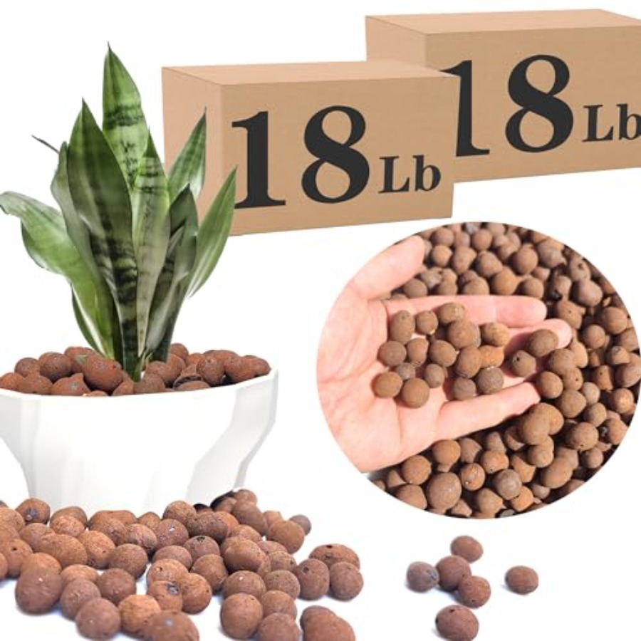 Clay Pebble Growing - Voulosimi Kil Çakılları Hidroponik Taşlar Organik