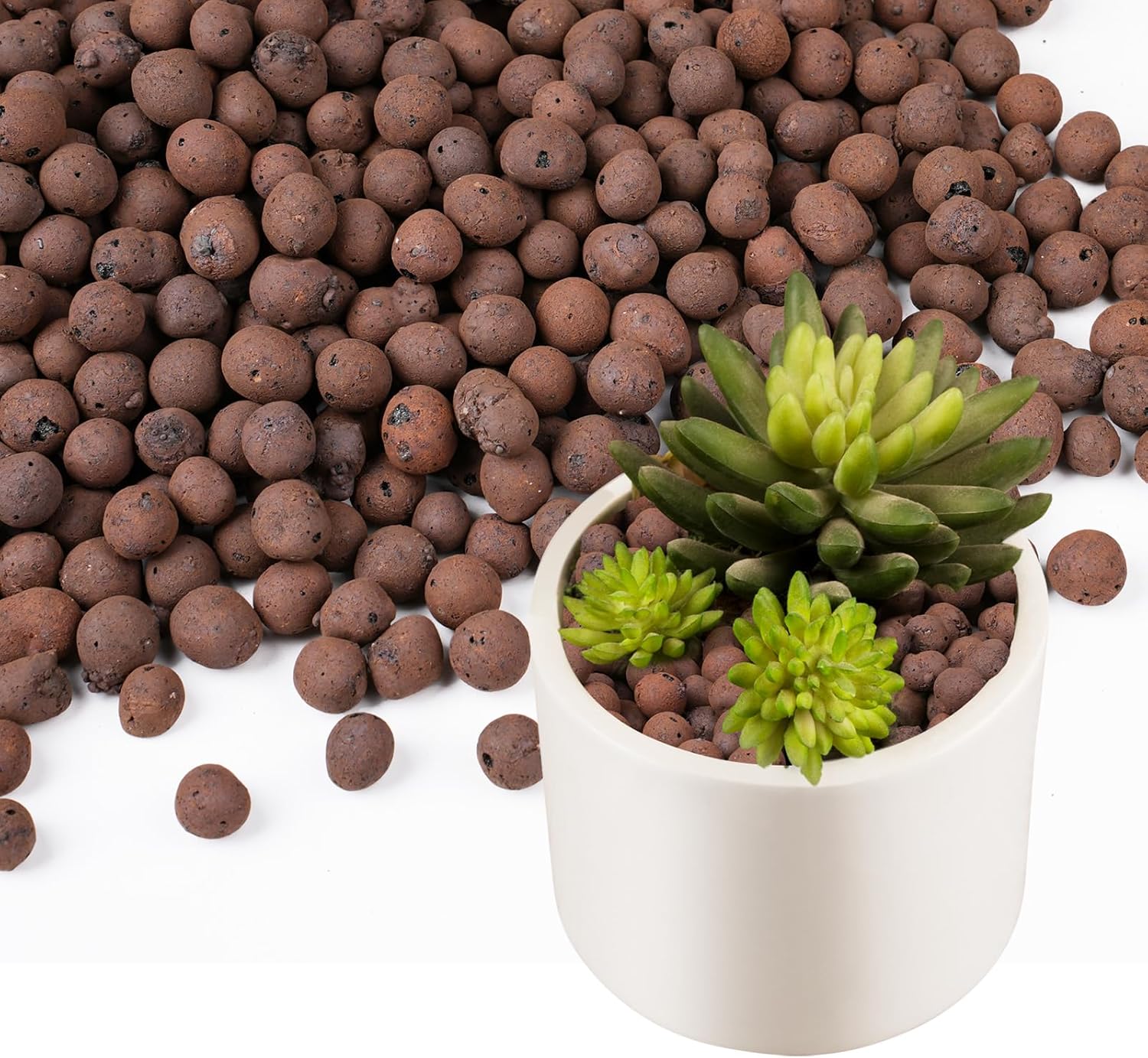 Clay Pebble Growing - Bitkiler için 100/200G Kil Çakıl Taşları,
